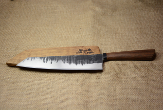 Kovan kuhinjski nož, bunka oblika 210mm
